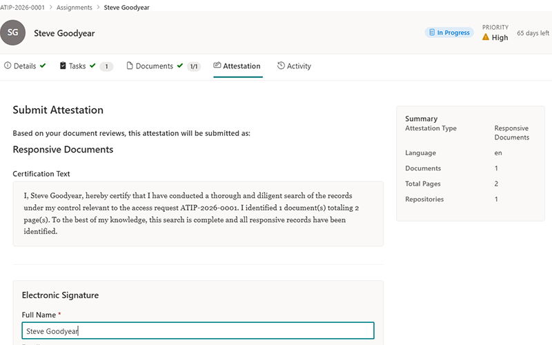 Digital Attestations